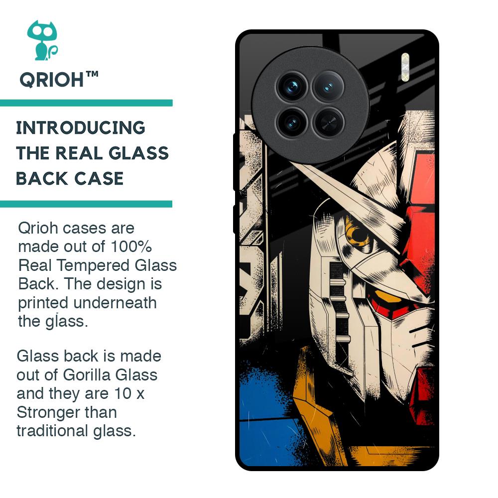 Transformer Art Glass Case for Vivo X90 5G