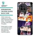 Anime Eyes Glass Case for Vivo X90 5G