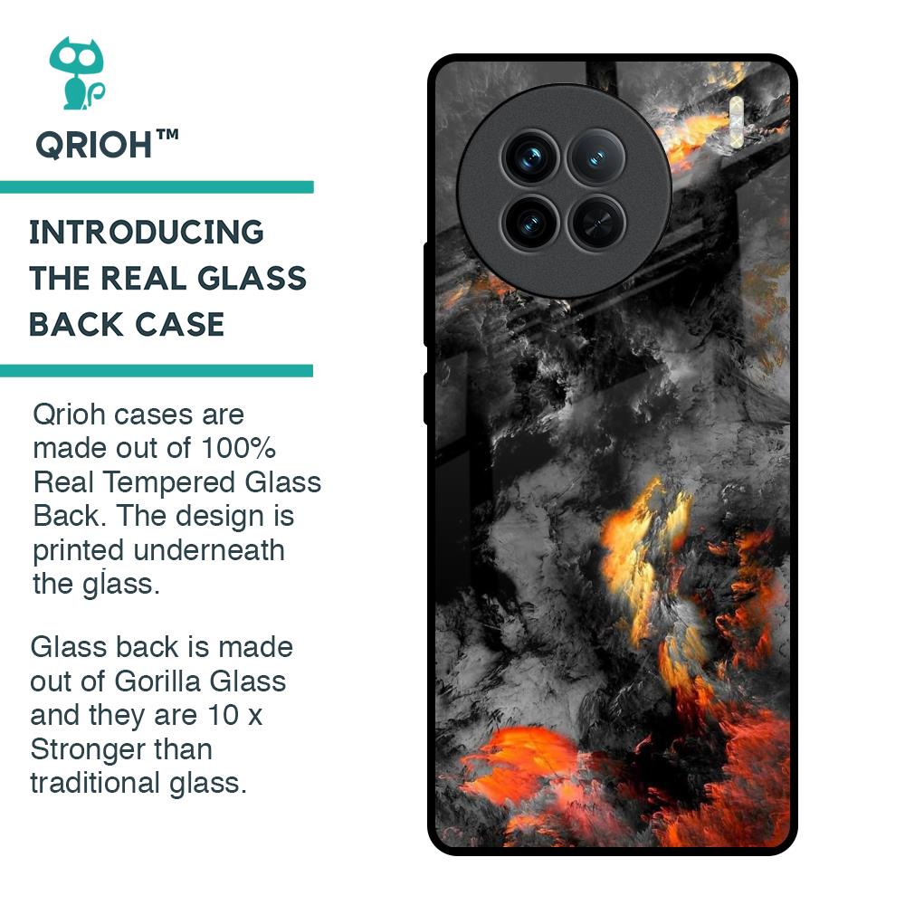 Lava Explode Glass Case for Vivo X90 5G