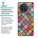 Multicolor Mandala Glass Case for Vivo X90 5G