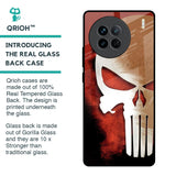 Red Skull Glass Case for Vivo X90 5G