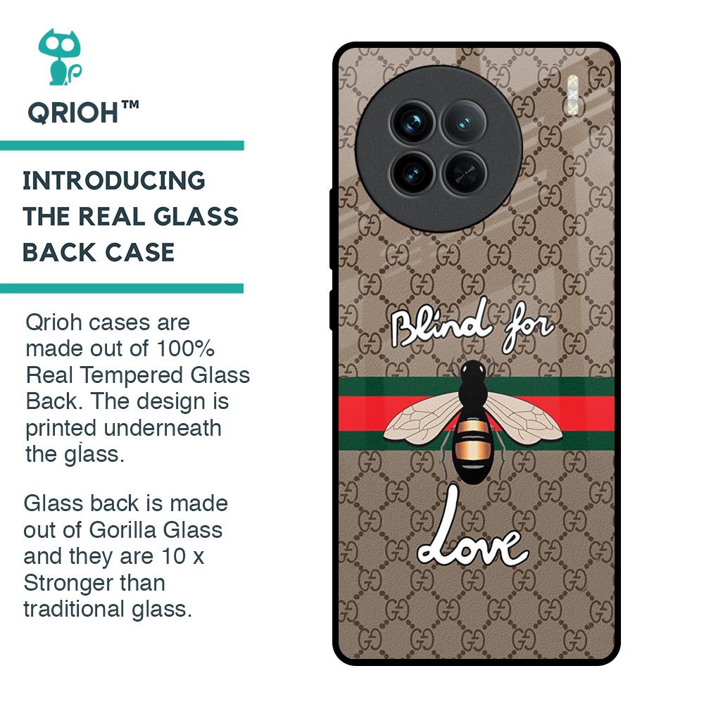 Blind For Love Glass Case for Vivo X90 5G