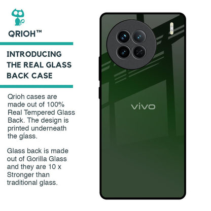 Deep Forest Glass Case for Vivo X90 5G