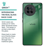 Green Grunge Texture Glass Case for Vivo X90 5G