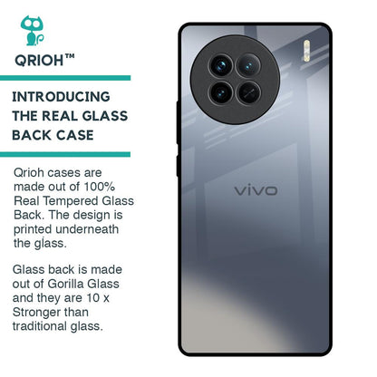 Space Grey Gradient Glass Case for Vivo X90 5G