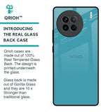 Oceanic Turquiose Glass Case for Vivo X90 5G