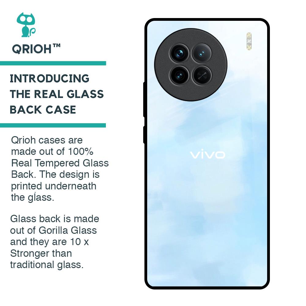 Bright Sky Glass Case for Vivo X90 5G