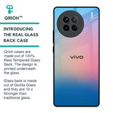 Blue & Pink Ombre Glass case for Vivo X90 5G