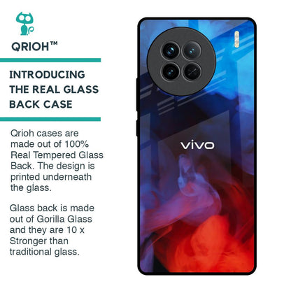 Dim Smoke Glass Case for Vivo X90 5G