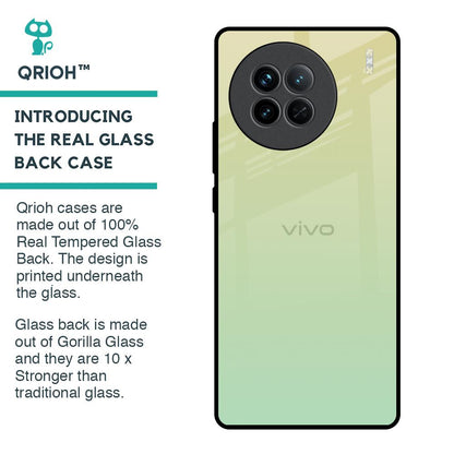 Mint Green Gradient Glass Case for Vivo X90 5G