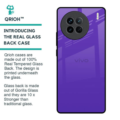 Amethyst Purple Glass Case for Vivo X90 5G
