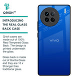 Egyptian Blue Glass Case for Vivo X90 5G