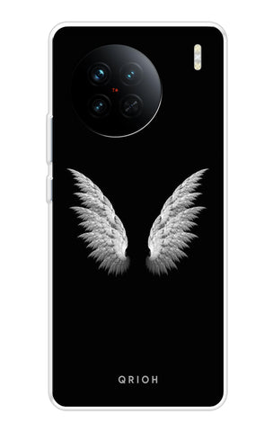 White Angel Wings Vivo X90 5G Back Cover