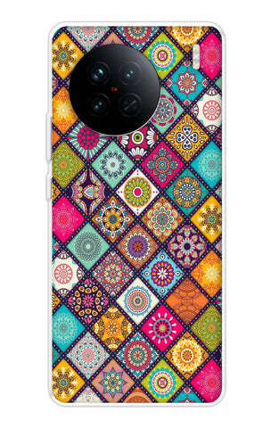 Multicolor Mandala Vivo X90 5G Back Cover