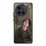 Blind Fold Vivo X90 Pro 5G Glass Back Cover Online