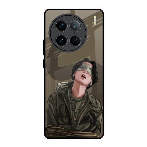 Blind Fold Vivo X90 Pro 5G Glass Back Cover Online