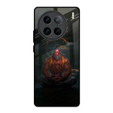 Lord Hanuman Animated Vivo X90 Pro 5G Glass Back Cover Online