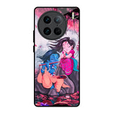 Radha Krishna Art Vivo X90 Pro 5G Glass Back Cover Online