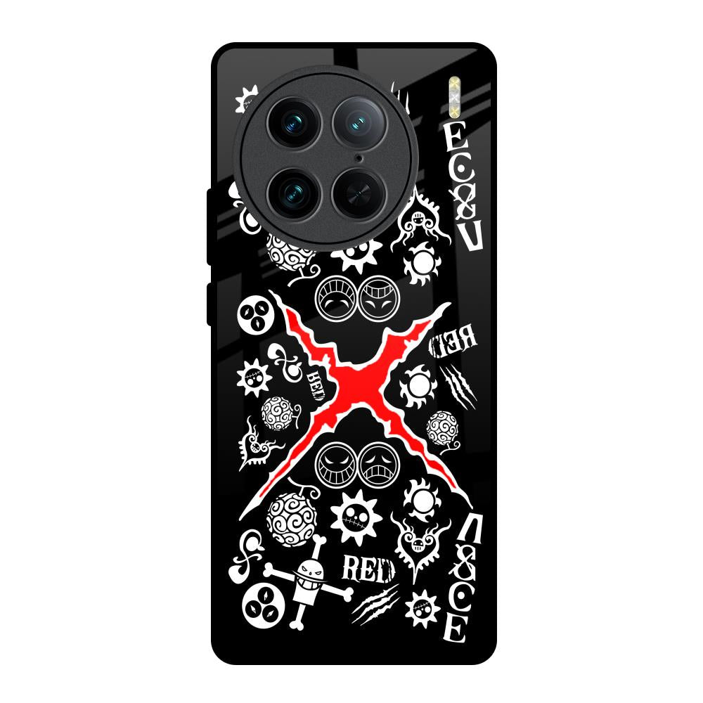 Red Zone Vivo X90 Pro 5G Glass Back Cover Online