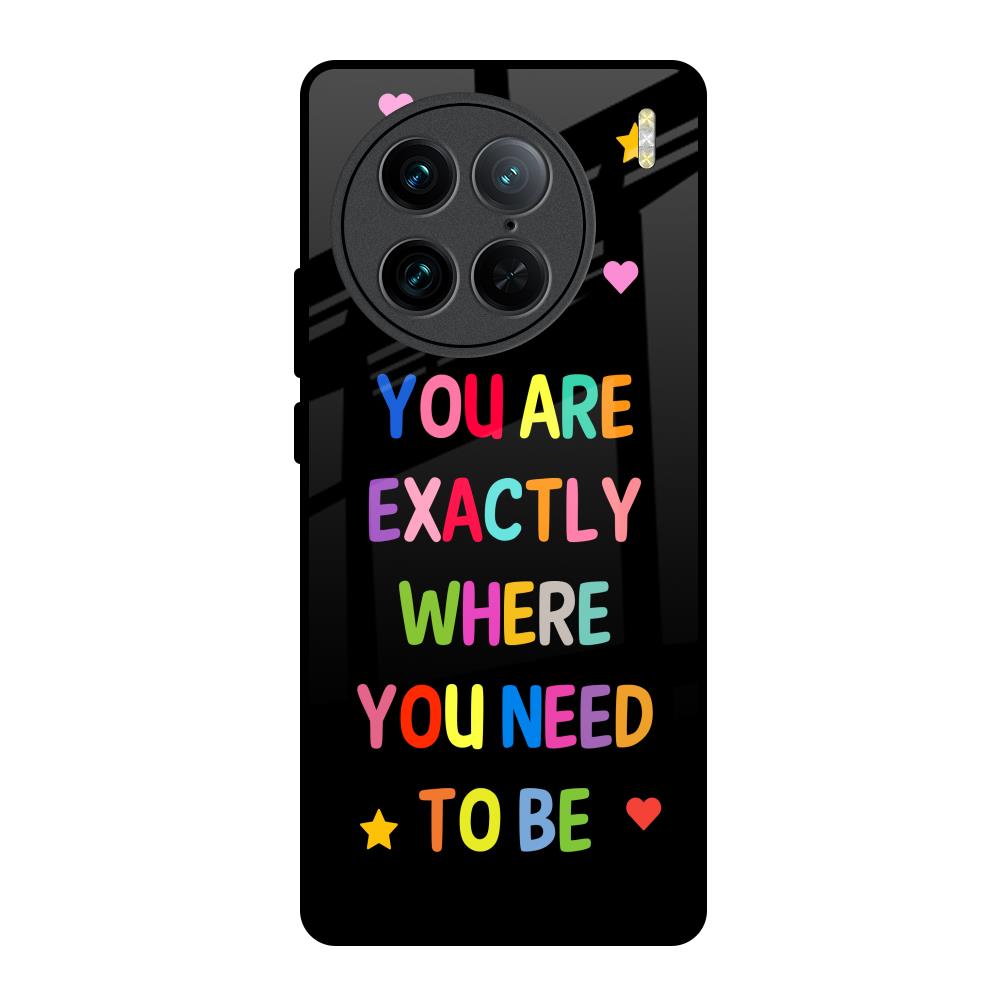 Magical Words Vivo X90 Pro 5G Glass Back Cover Online