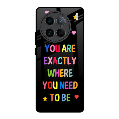 Magical Words Vivo X90 Pro 5G Glass Back Cover Online