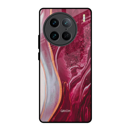 Crimson Ruby Vivo X90 Pro 5G Glass Back Cover Online