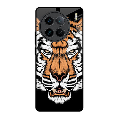 Angry Tiger Vivo X90 Pro 5G Glass Back Cover Online