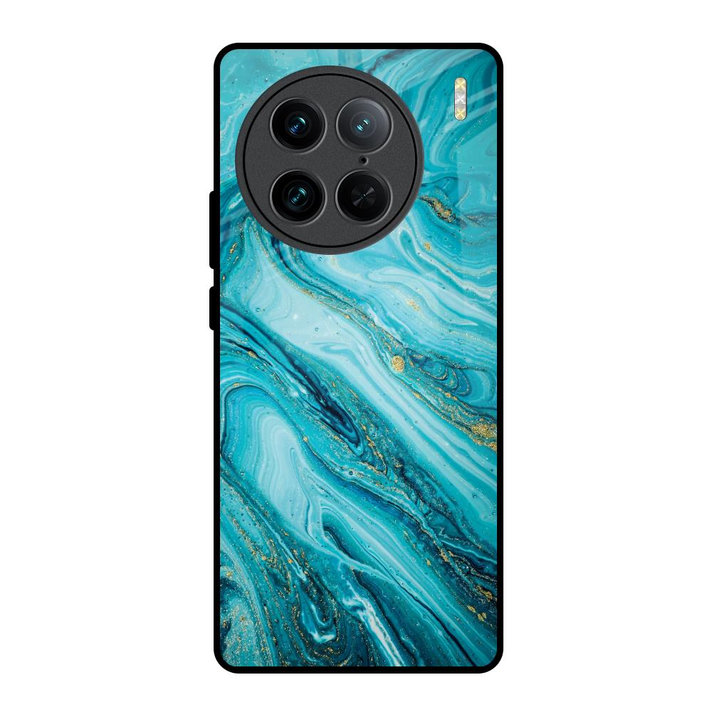 Ocean Marble Vivo X90 Pro 5G Glass Back Cover Online