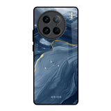 Deep Ocean Marble Vivo X90 Pro 5G Glass Back Cover Online