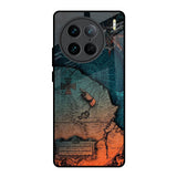 Geographical Map Vivo X90 Pro 5G Glass Back Cover Online