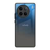 Blue Grey Ombre Vivo X90 Pro 5G Glass Back Cover Online