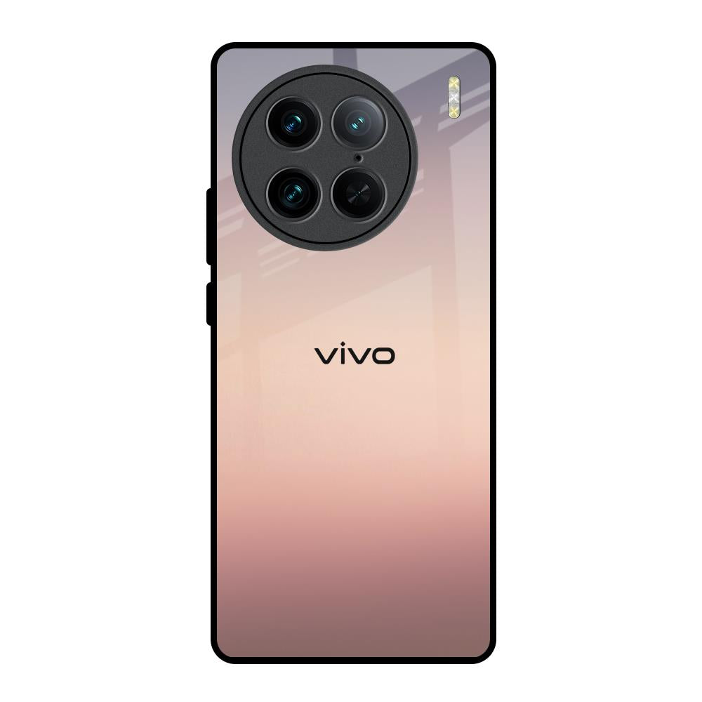 Golden Mauve Vivo X90 Pro 5G Glass Back Cover Online