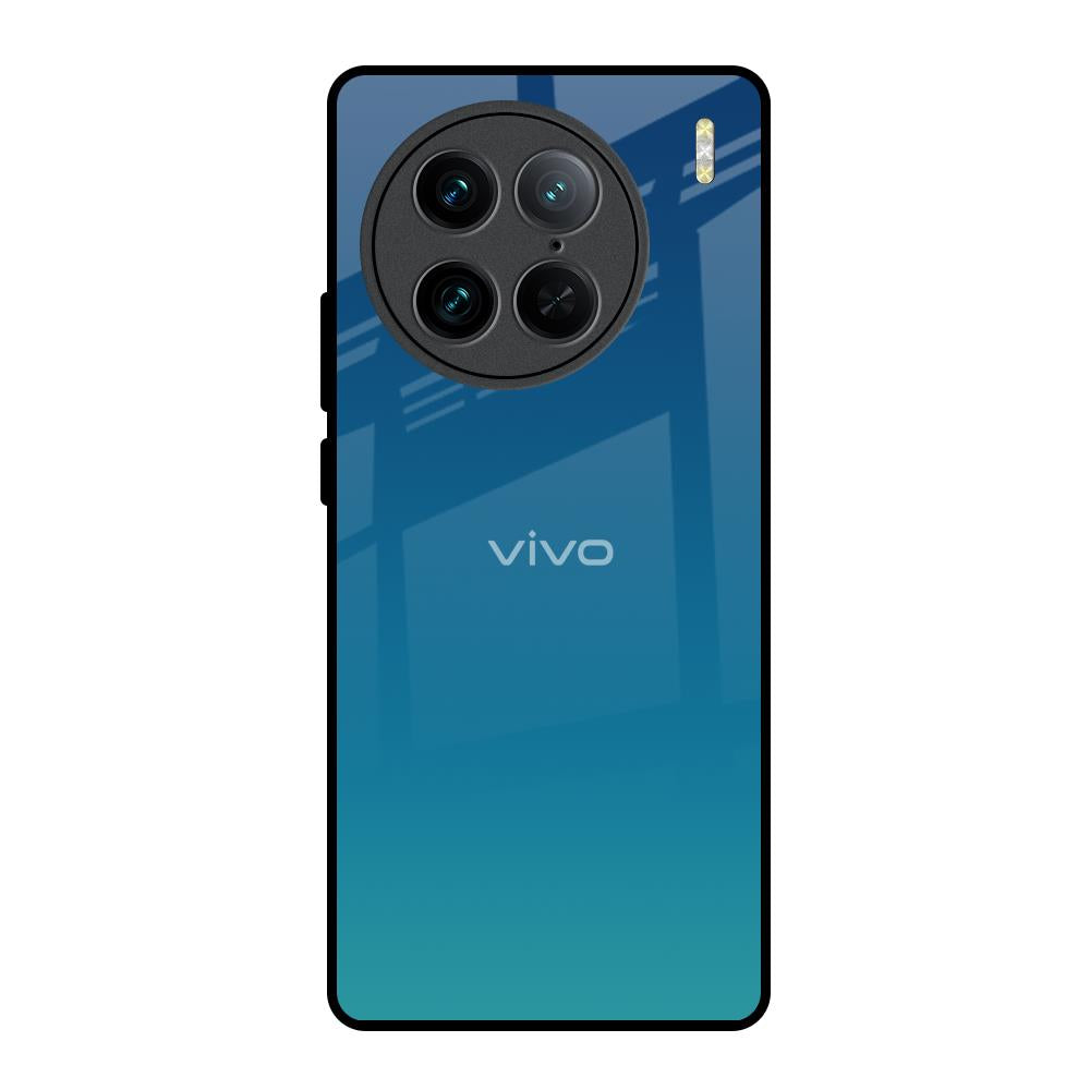 Celestial Blue Vivo X90 Pro 5G Glass Back Cover Online