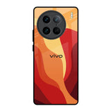 Magma Color Pattern Vivo X90 Pro 5G Glass Back Cover Online