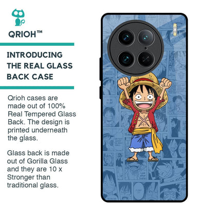 Chubby Anime Glass Case for Vivo X90 Pro 5G