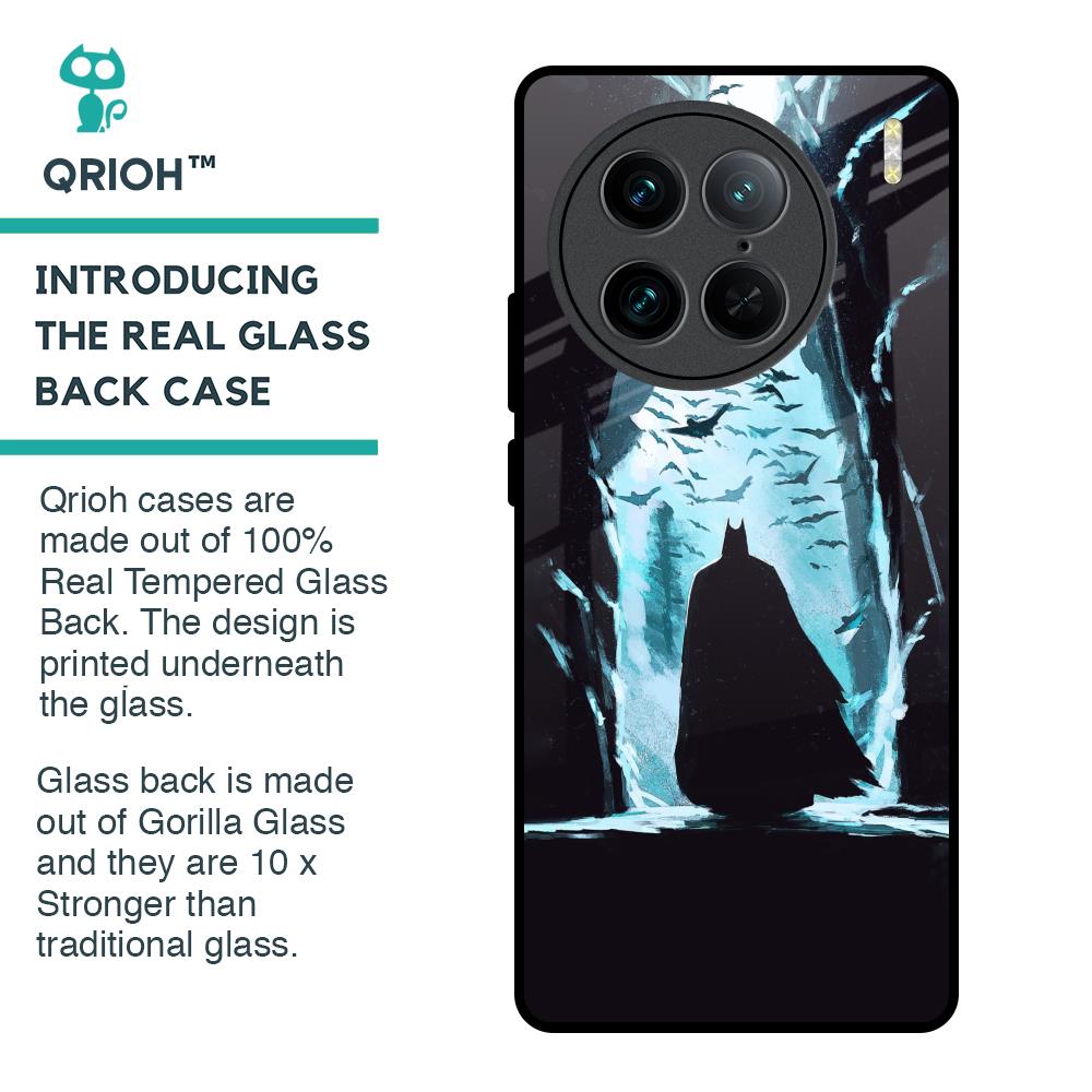 Dark Man In Cave Glass Case for Vivo X90 Pro 5G