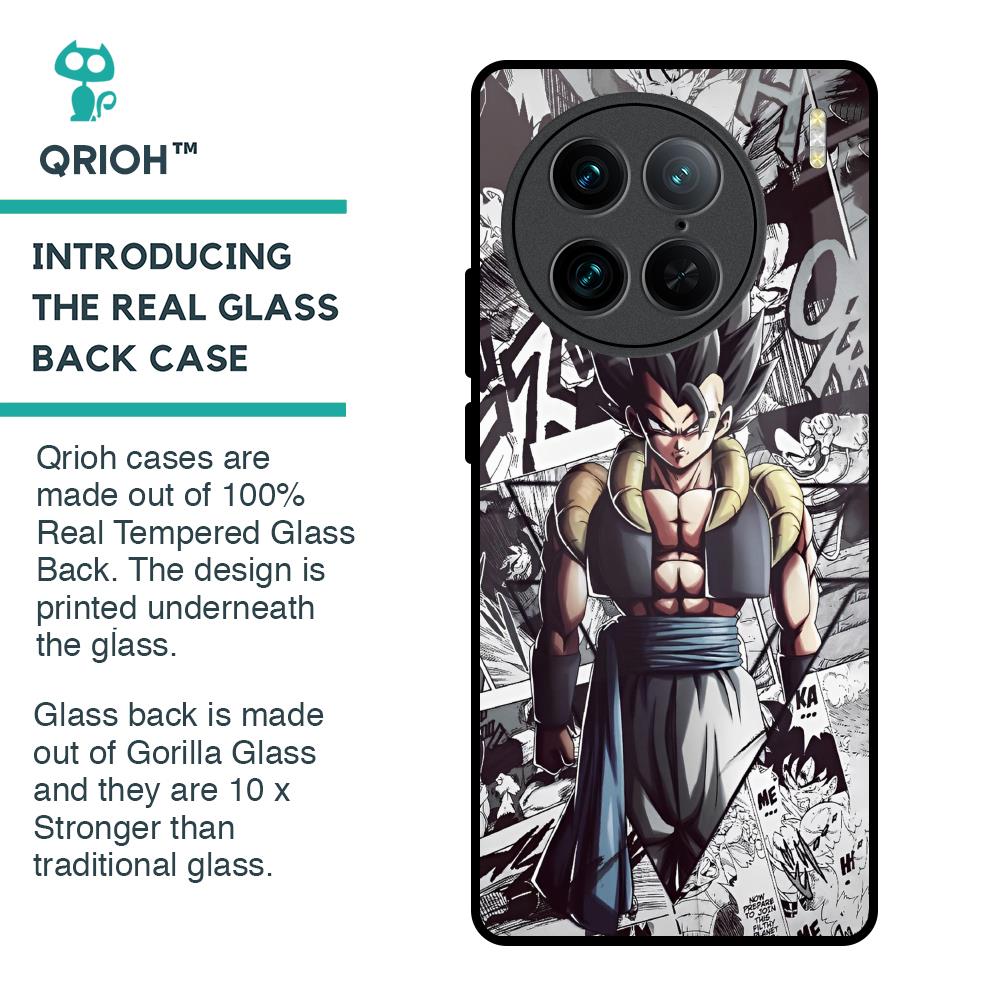 Dragon Anime Art Glass Case for Vivo X90 Pro 5G