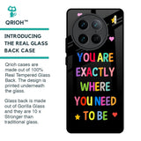 Magical Words Glass Case for Vivo X90 Pro 5G