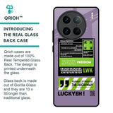 Run & Freedom Glass Case for Vivo X90 Pro 5G