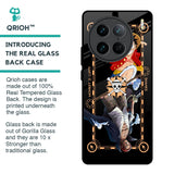 Shanks & Luffy Glass Case for Vivo X90 Pro 5G
