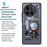 Space Travel Glass Case for Vivo X90 Pro 5G