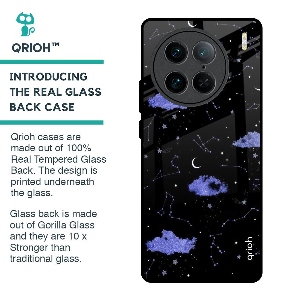 Constellations Glass Case for Vivo X90 Pro 5G