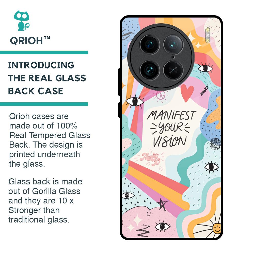 Vision Manifest Glass Case for Vivo X90 Pro 5G