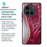 Crimson Ruby Glass Case for Vivo X90 Pro 5G