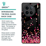 Heart Rain Fall Glass Case For Vivo X90 Pro 5G