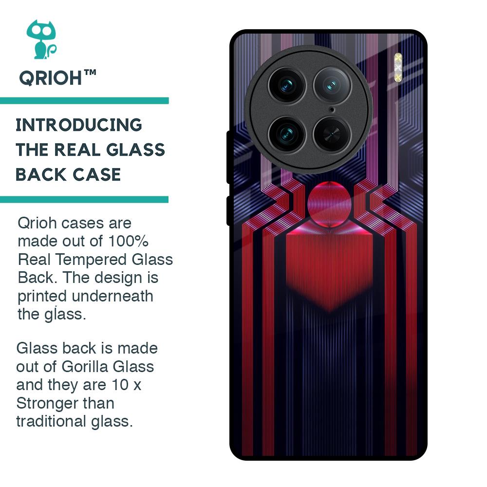 Super Art Logo Glass Case For Vivo X90 Pro 5G