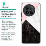 Marble Collage Art Glass Case For Vivo X90 Pro 5G