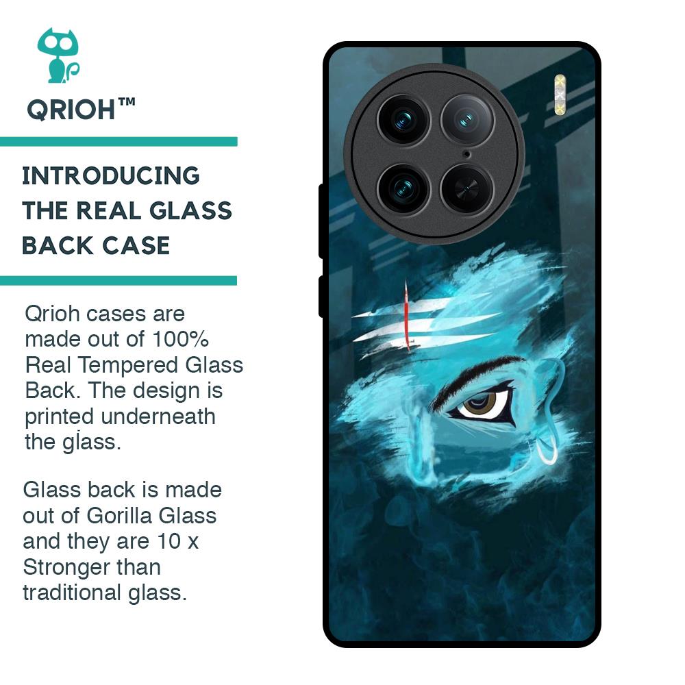 Power Of Trinetra Glass Case For Vivo X90 Pro 5G