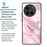 Diamond Pink Gradient Glass Case For Vivo X90 Pro 5G
