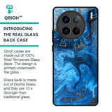 Gold Sprinkle Glass Case for Vivo X90 Pro 5G